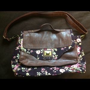 Mossimo Supply Co. Floral Print Shoulder Bag